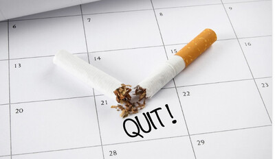 Broken cigarette symbolizing Bella Medical Associates’ QuitSmart Smoking Cessation Program offering virtual and on-site support to help individuals quit smoking and live tobacco-free.